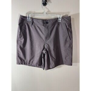 Toad&Co Hybrid Men's Shorts Size 34 Walk Casual Stretch Gray Preppy